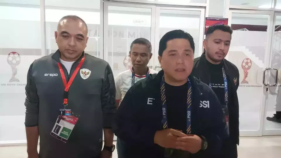 Ketua Umum PSSI Erick Thohir.