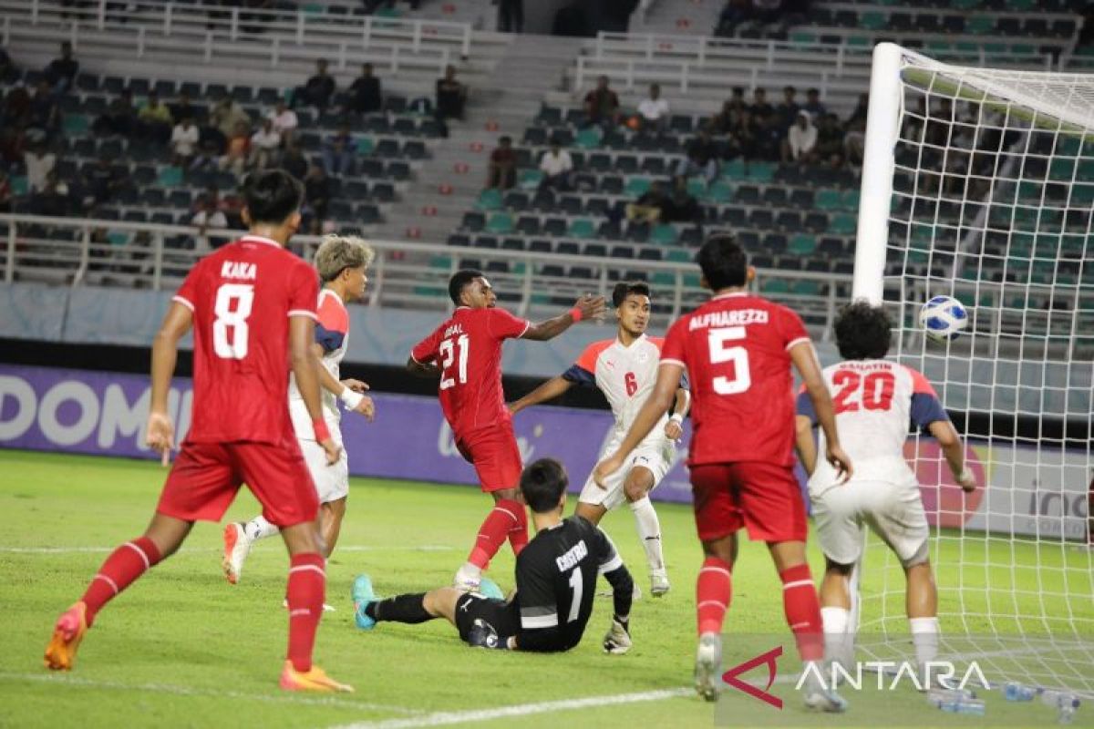 Timnas Indonesia U-19 gunduli Filipina 6-0